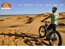 Tablet Screenshot of bikedeserttrophy.com